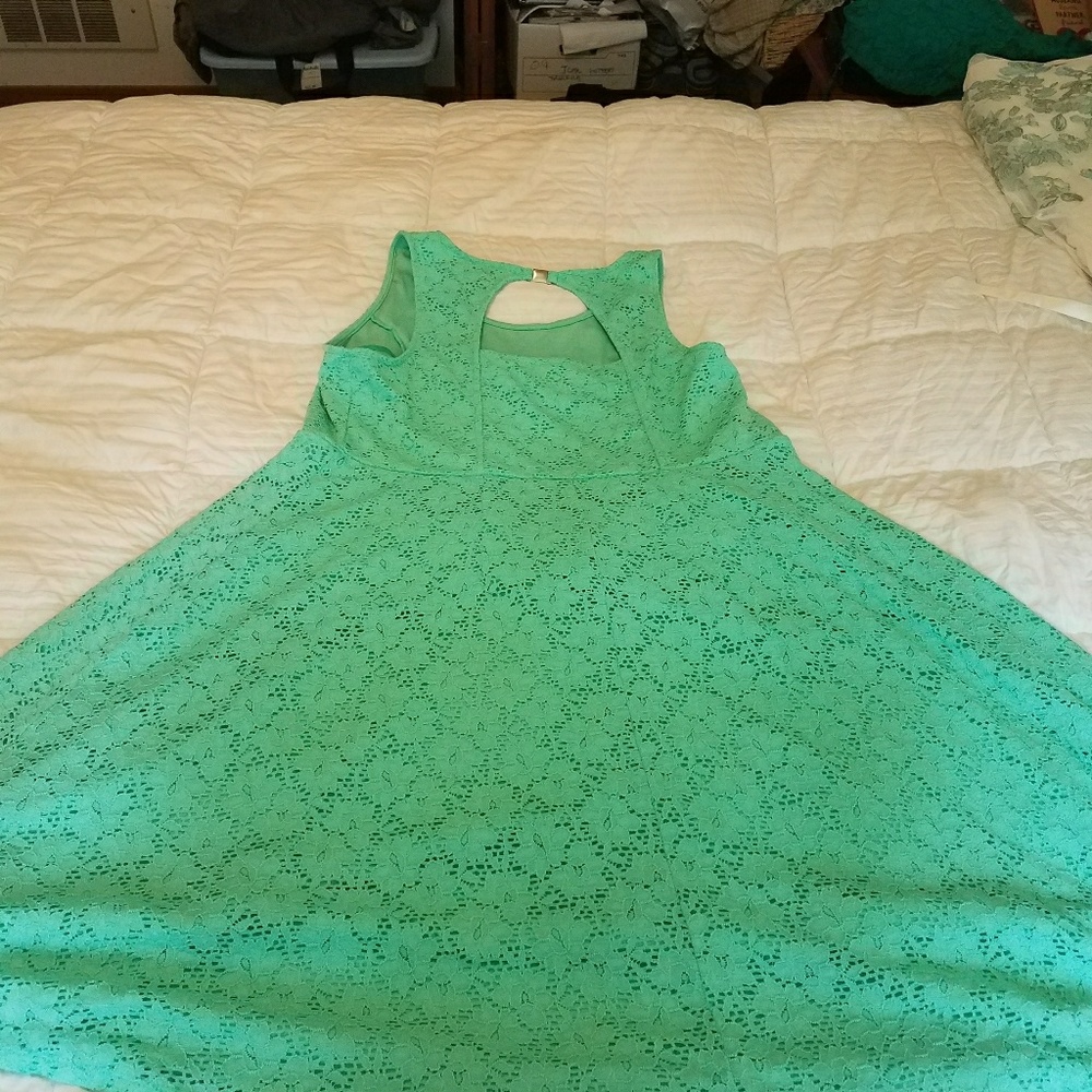 Lane Bryant teal dress size 18